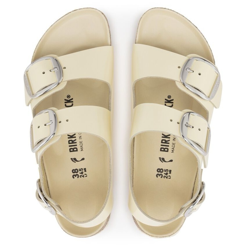 NWT BIRKENSTOCK Milano Big Buckle with Adjustable Straps and Contoured Footbed